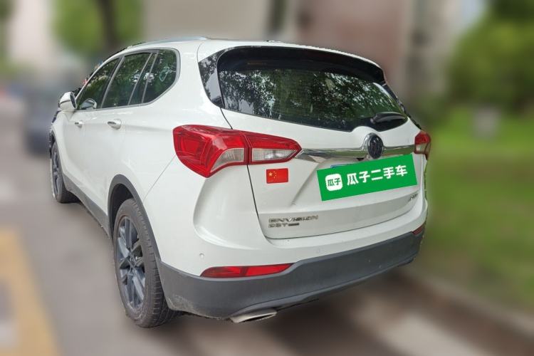 Used Buick Envision 2018 28T Four-Wheel Drive Elite Version Rear Left 45 Deg