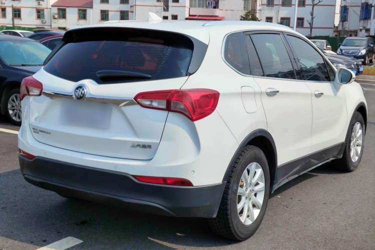 Used Buick Envision 2018 20T Two-Wheel-Drive Elite Model Rear Right 45 Deg