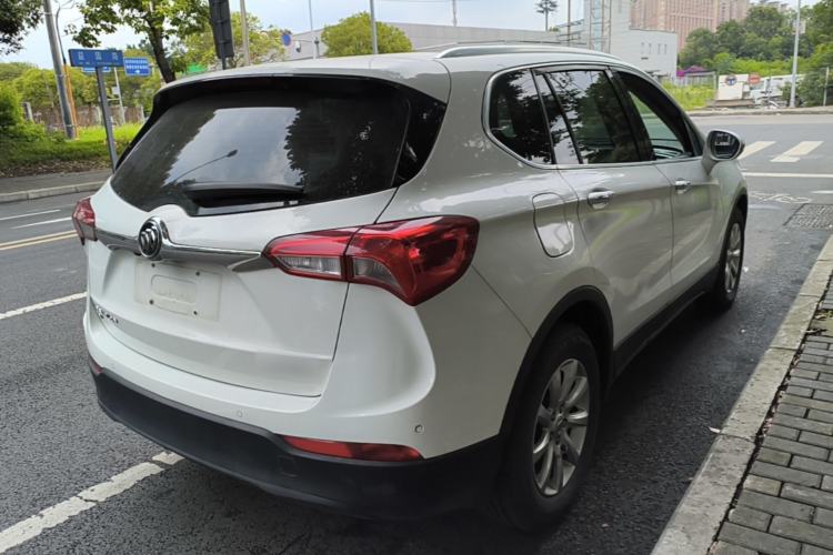 Used Buick Envision 2018 20T Two-Wheel-Drive Elite Model Rear Right 45 Deg