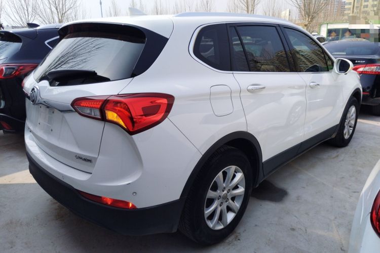 Used Buick Envision 2018 20T Two-Wheel Drive Luxury Model Rear Right 45 Deg