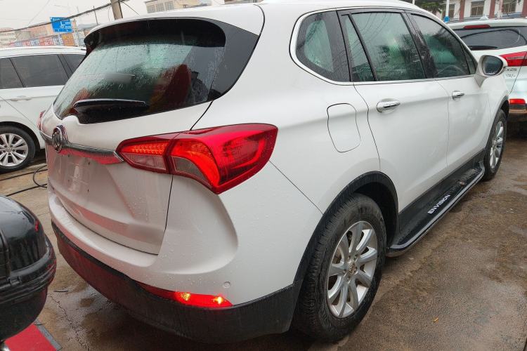 Used Buick Envision 2018 20T Two-Wheel-Drive Elite Model Rear Right 45 Deg