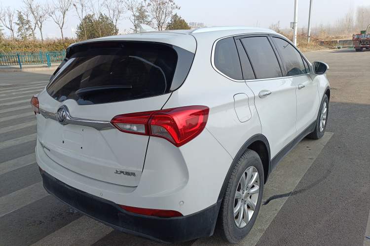 Used Buick Envision 2018 20T Two-Wheel Drive Luxury Model Rear Right 45 Deg