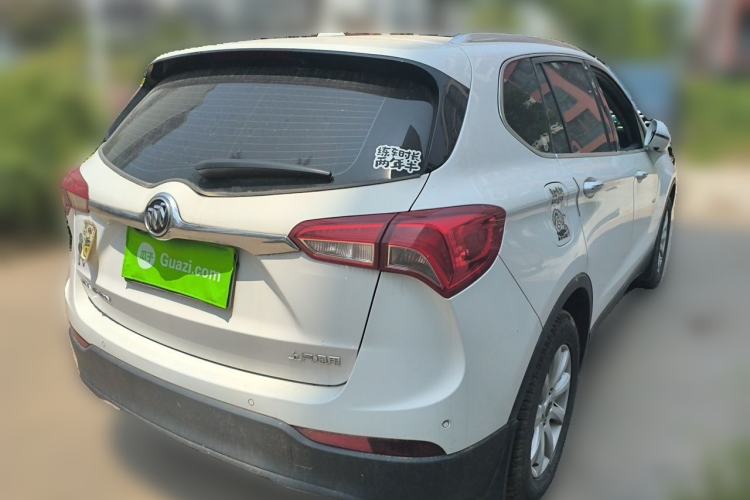 Used Buick Envision 2018 20T Two-Wheel-Drive Elite Model Rear Right 45 Deg