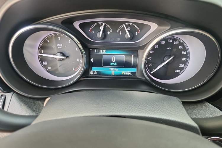 Used Buick Envision 2019 20T Two-Wheel Drive Luxury Version China VI Standard Odometer Close Up