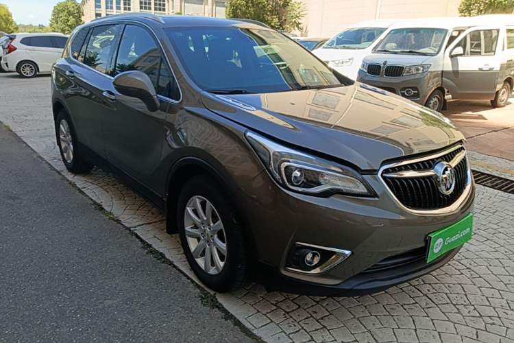 Used Buick Envision 2019 20T Two-Wheel Drive Elite Version China V Standard Front Right 45 Deg