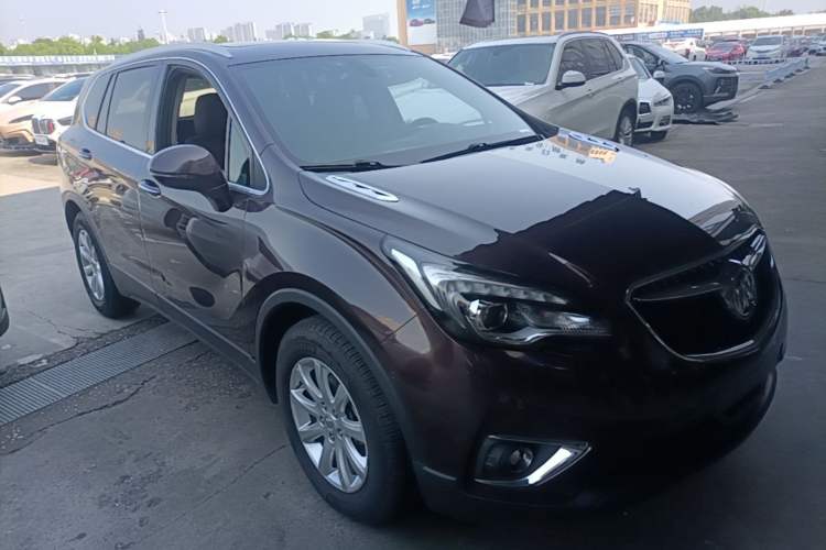 Used Buick Envision 2019 20T Two-Wheel Drive Luxury Version China VI Standard Front Right 45 Deg