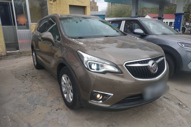 Used Buick Envision 2019 20T Two-Wheel Drive Elite Version China V Standard Front Right 45 Deg