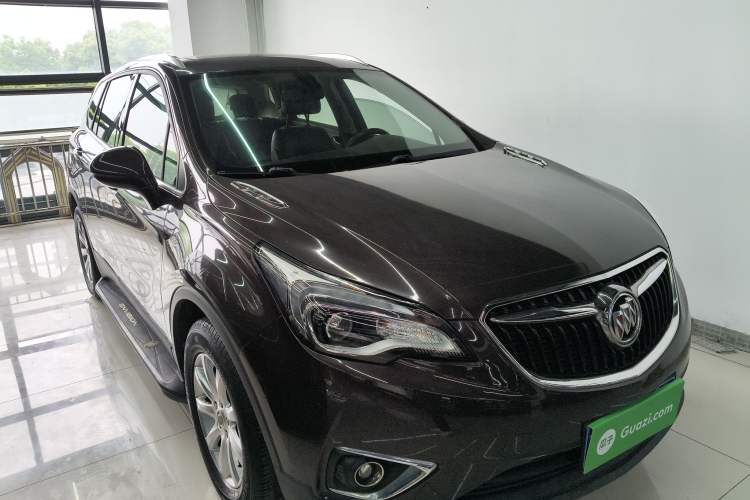 Used Buick Envision 2019 20T Two-Wheel Drive Elite Version China V Standard Front Right 45 Deg