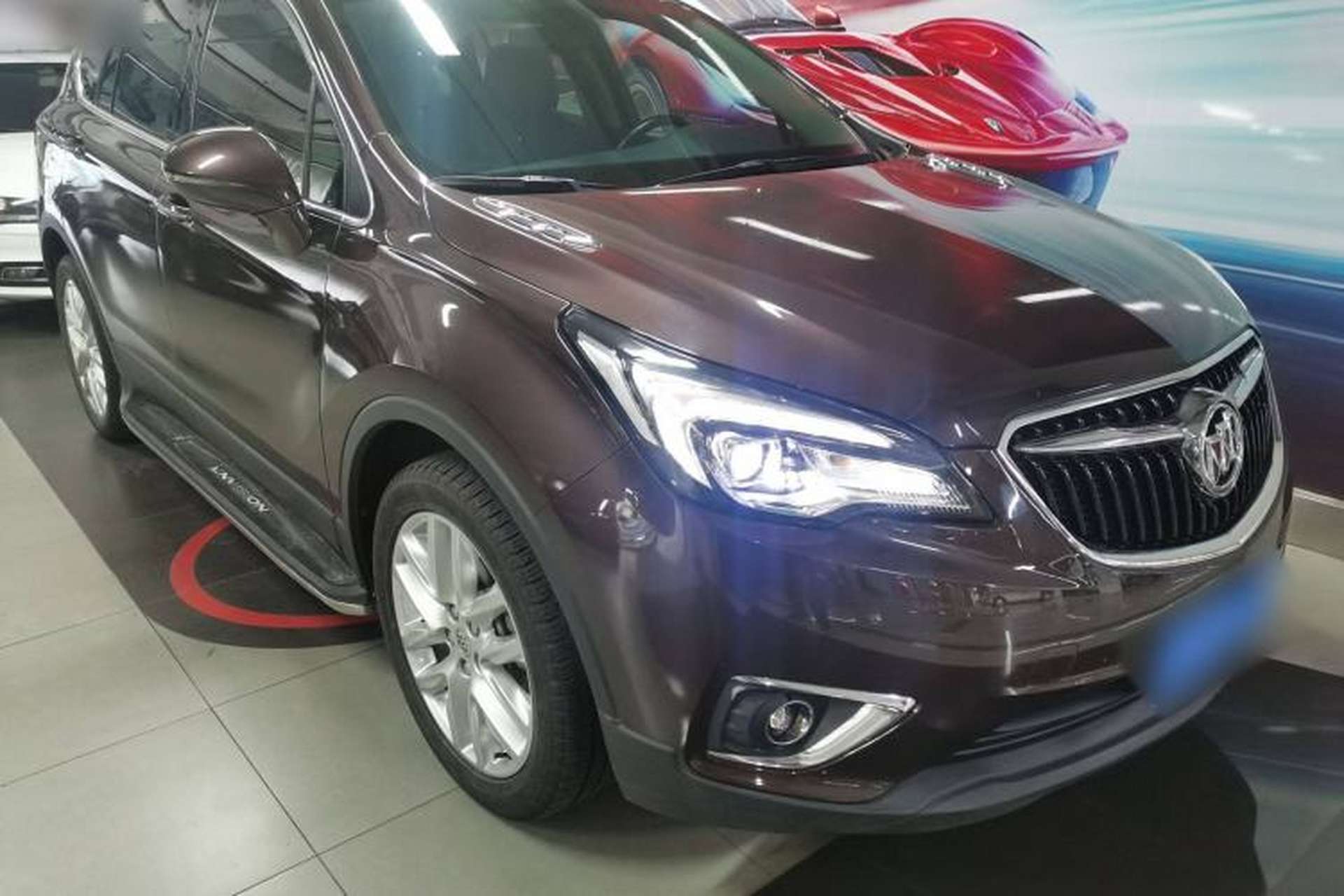Used Buick Envision 2019 28T 4x4 Elite Version China V Standard Front Right 45 Deg