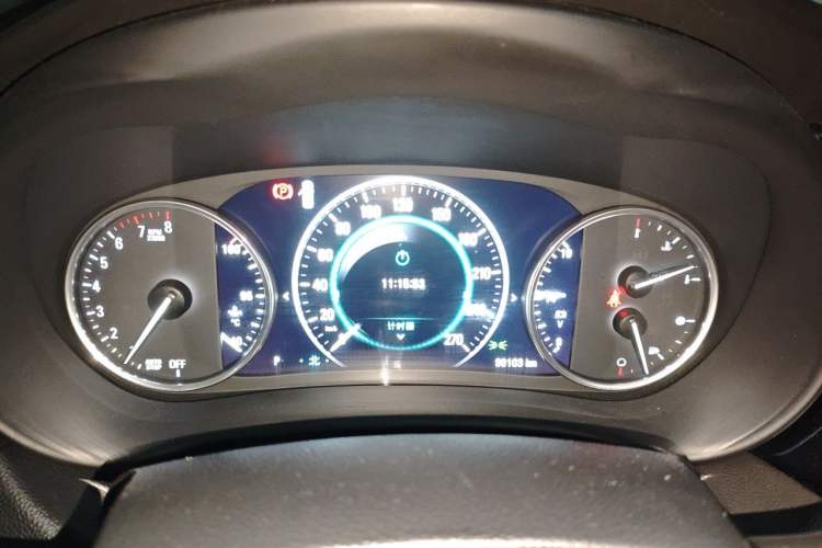 Used Buick Envision 2019 28T Four-Wheel Drive Luxury Version China V Standard Instrument Cluster