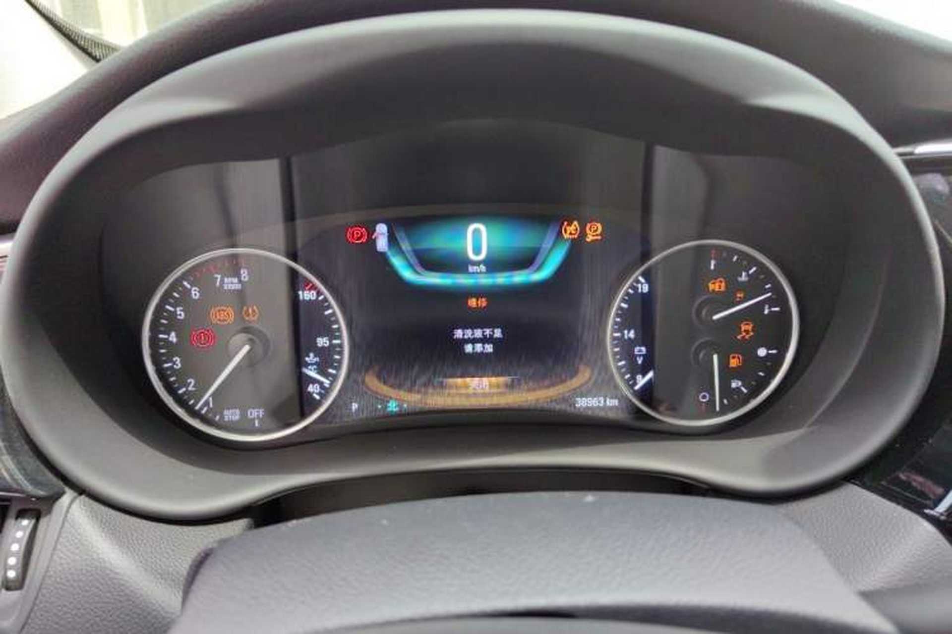 Used Buick Envision 2019 28T 4x4 Luxury Model China VI Standard Instrument Cluster
