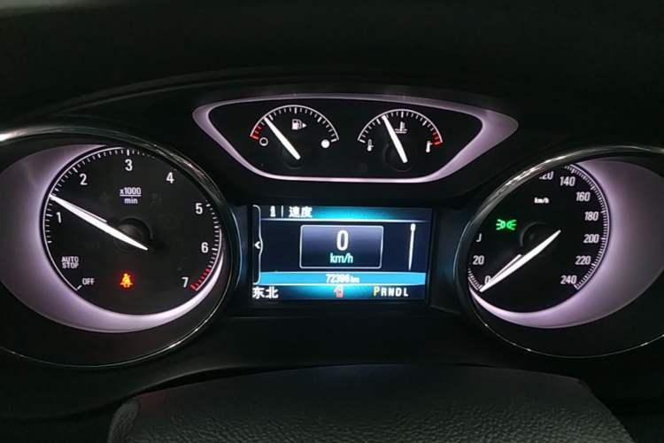 Used Buick Envision 2019 28T Four-Wheel Drive Elite Version China VI Standard Instrument Cluster