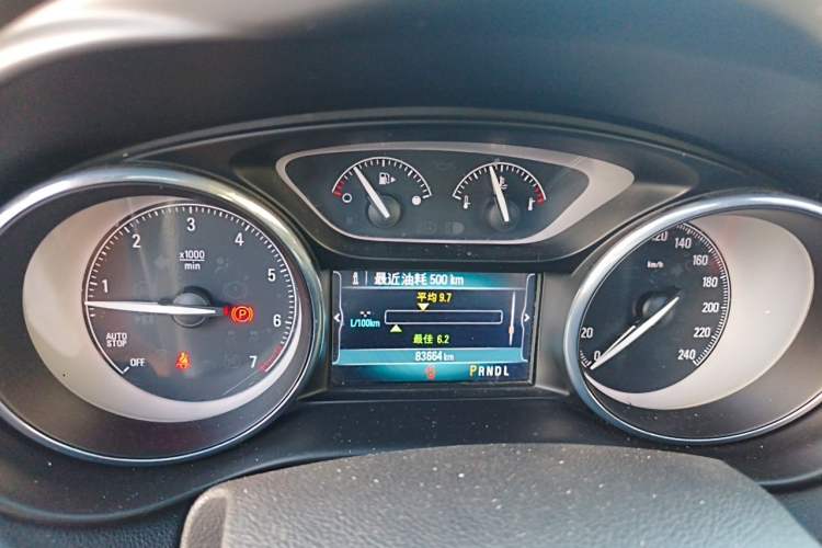 Used Buick Envision 2019 20T Two-Wheel Drive Elite Version China V Standard Instrument Cluster
