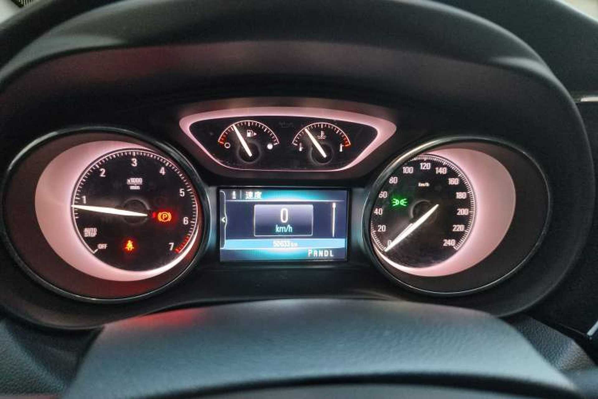 Used Buick Envision 2019 20T Two-Wheel Drive Leading Model China VI Standard Instrument Cluster