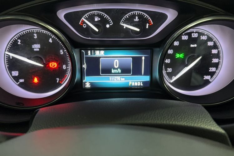 Used Buick Envision 2019 20T Two-Wheel Drive Luxury Version China VI Standard Odometer Close Up