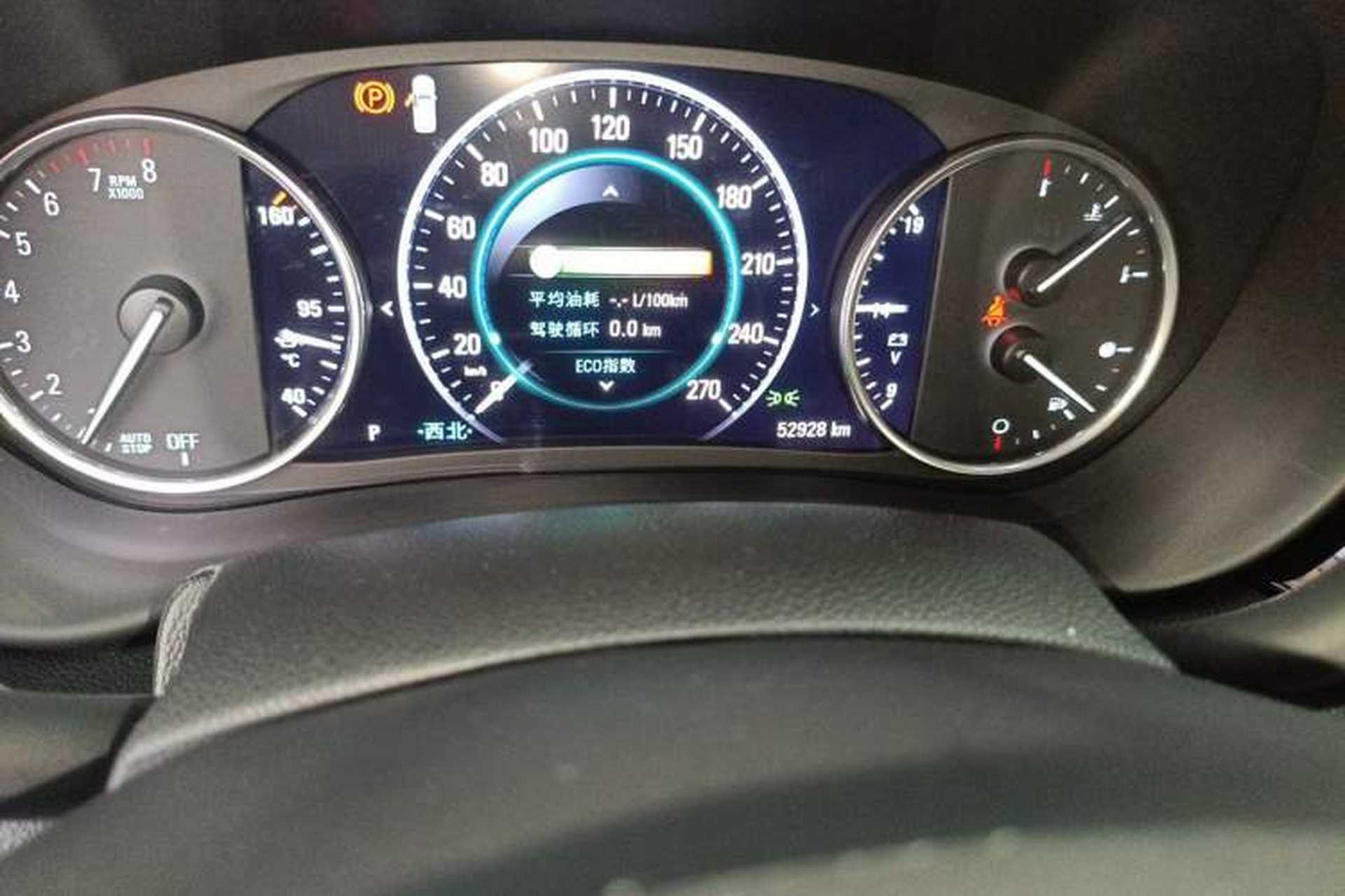 Used Buick Envision 2019 28T 4x4 Luxury Model China VI Standard Odometer Close Up