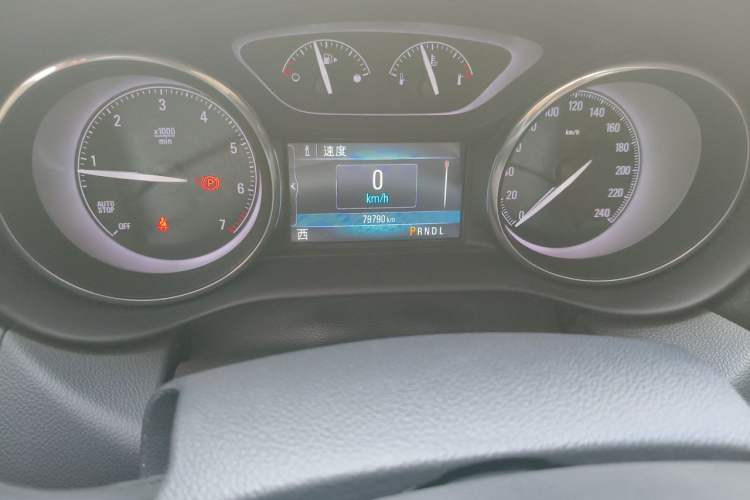 Used Buick Envision 2019 28T Four-Wheel Drive Elite Version China VI Standard Odometer Close Up