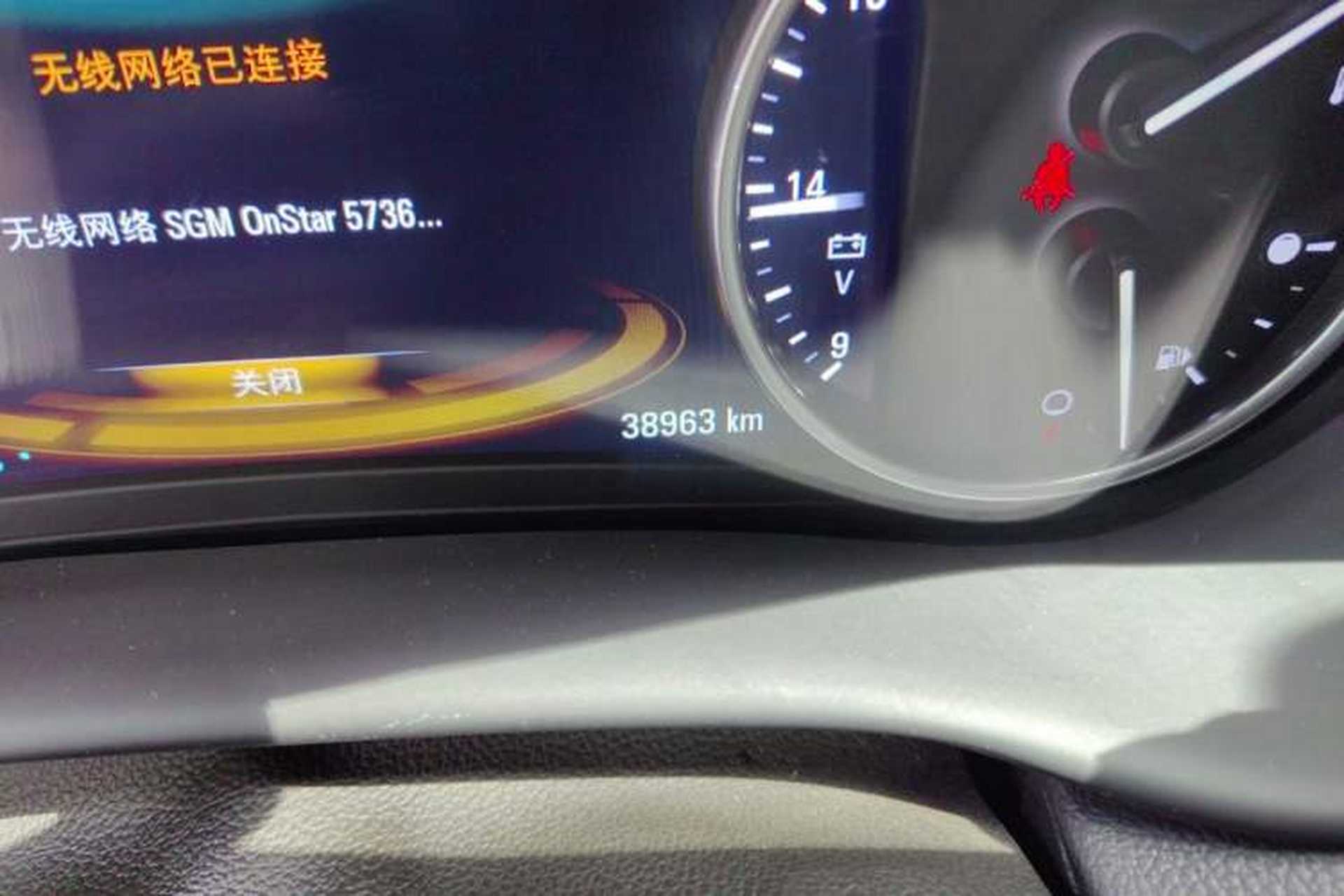 Used Buick Envision 2019 28T 4x4 Luxury Model China VI Standard Odometer Close Up