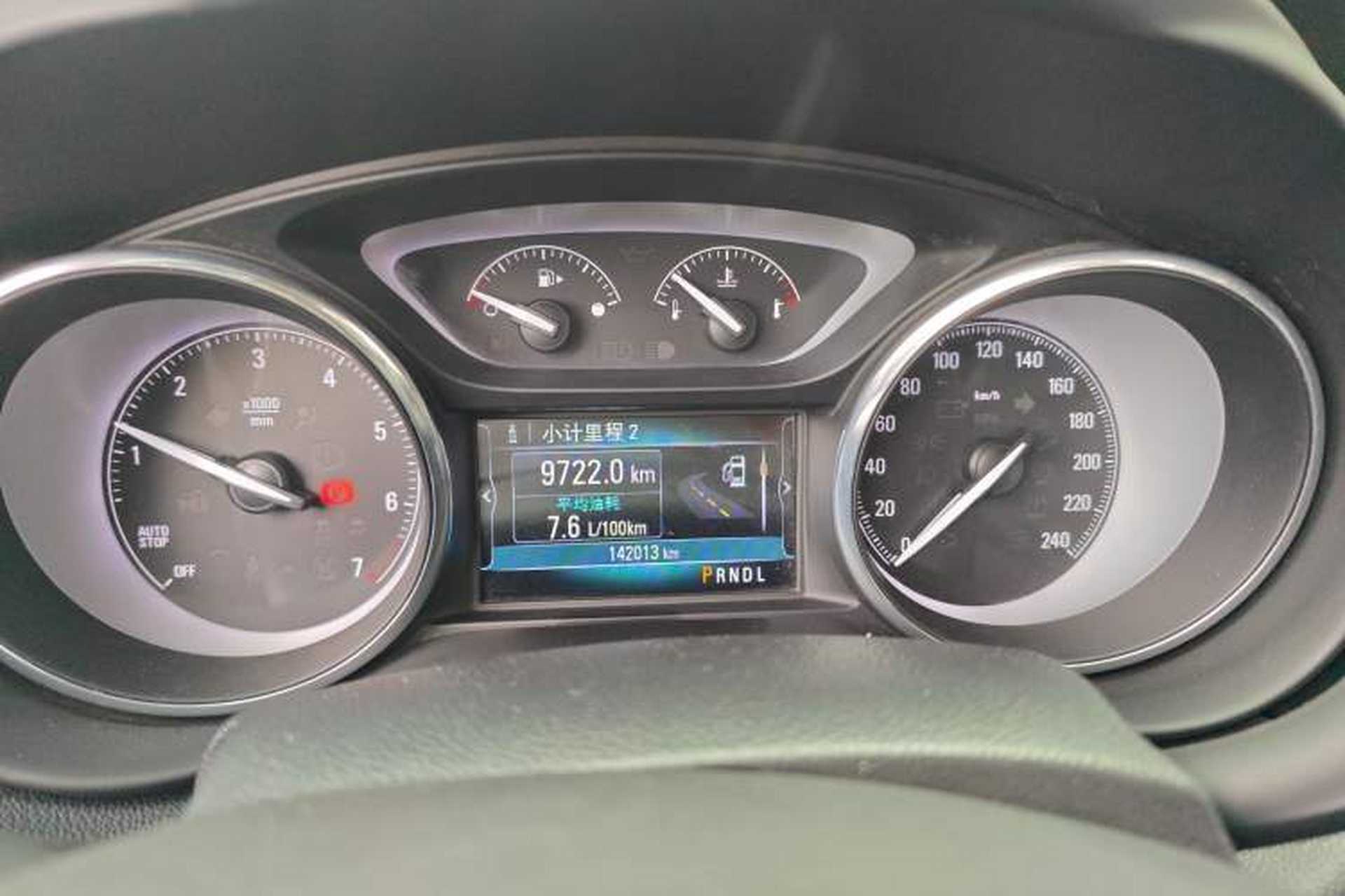 Used Buick Envision 2019 20T Two-Wheel Drive Elite Version China V Standard Odometer Close Up