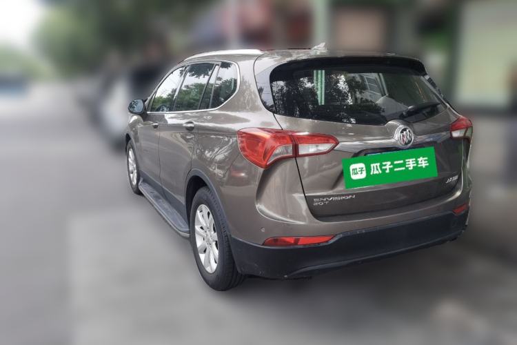 Used Buick Envision 2019 20T Two-Wheel Drive Luxury Version China V Standard Rear Left 45 Deg