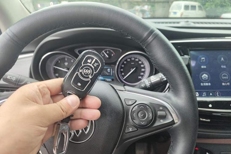 Used Buick Envision 2019 28T 4x4 Luxury Model China VI Standard Vehicle Key