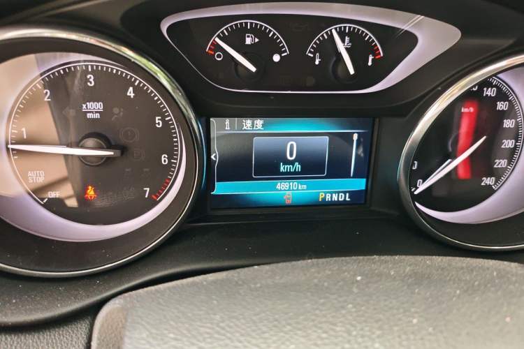 Used Buick Envision 2019 20T Two-Wheel Drive Elite Version China VI Standard Odometer Close Up