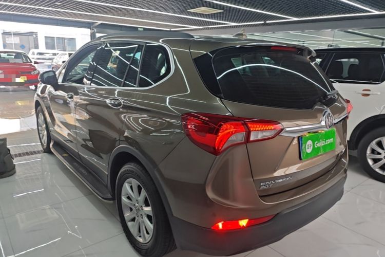 Used Buick Envision 2019 20T Two-Wheel Drive Leading Model China VI Standard Rear Left 45 Deg