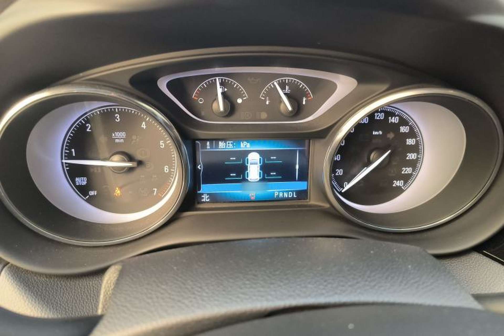 Used Buick Envision 2019 28T Four-Wheel Drive Elite Version China VI Standard Instrument Cluster