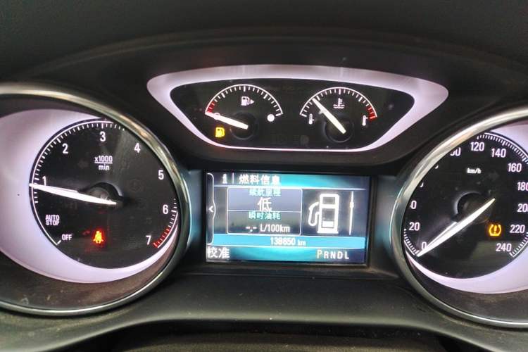 Used Buick Envision 2019 20T Two-Wheel Drive Luxury Version China V Standard Instrument Cluster