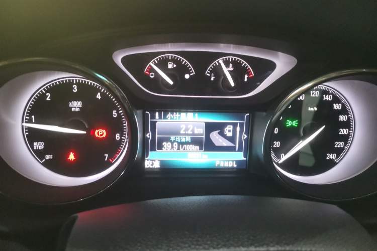 Used Buick Envision 2019 28T Four-Wheel Drive Elite Version China VI Standard Instrument Cluster