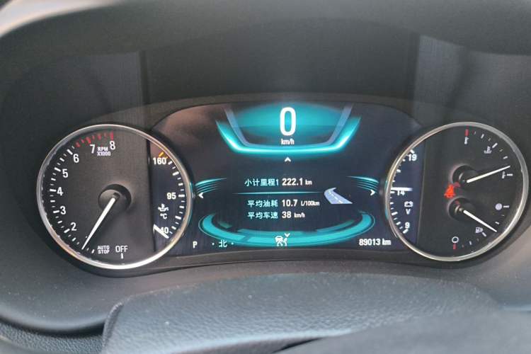 Used Buick Envision 2019 28T Four-Wheel Drive Luxury Version China V Standard Instrument Cluster