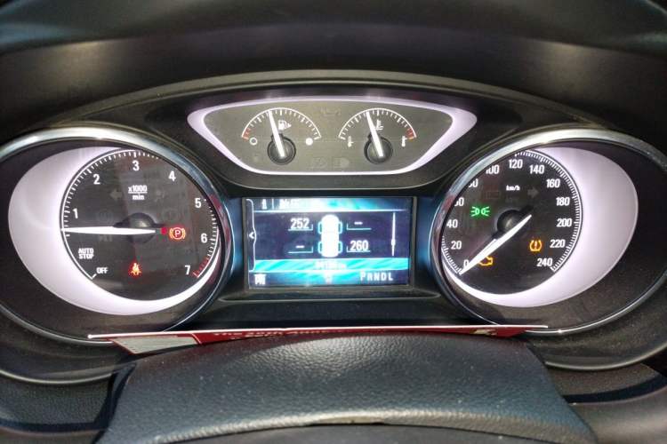 Used Buick Envision 2019 28T Four-Wheel Drive Elite Version China VI Standard Instrument Cluster