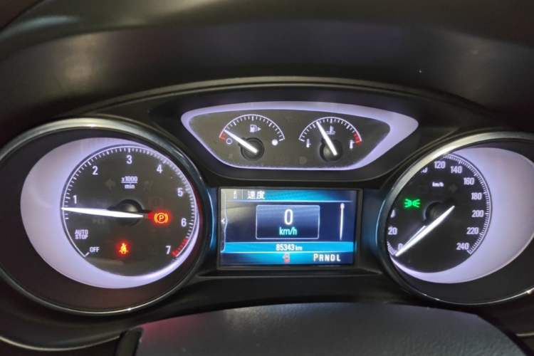 Used Buick Envision 2019 20T Two-Wheel Drive Leading Model China VI Standard Instrument Cluster