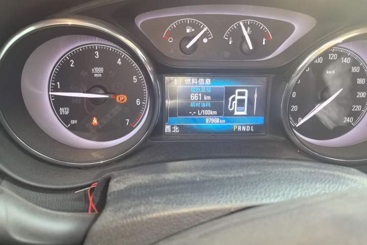 Used Buick Envision 2019 20T Two-Wheel Drive Luxury Version China VI Standard Odometer Close Up