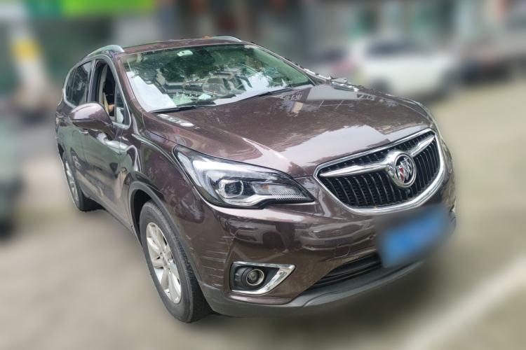Used Buick Envision 2019 20T Two-Wheel Drive Luxury Version China VI Standard Front Right 45 Deg