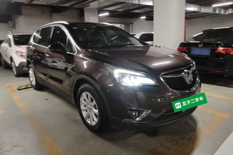 Used Buick Envision 2019 20T Two-Wheel Drive Elite Version China V Standard Front Right 45 Deg