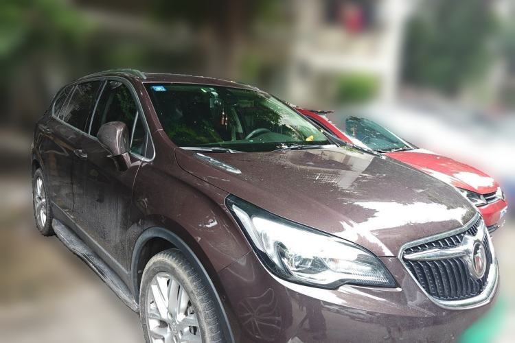 Used Buick Envision 2019 28T 4x4 Luxury Model China VI Standard Front Right 45 Deg