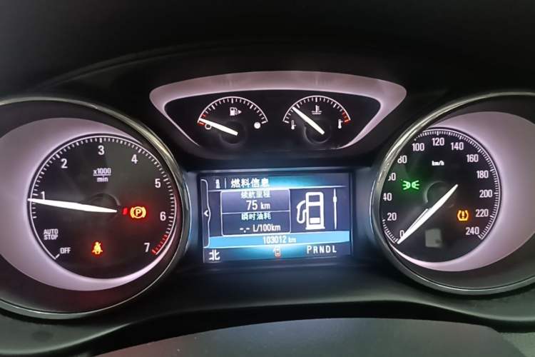 Used Buick Envision 2019 20T Two-Wheel Drive Luxury Version China VI Standard Instrument Cluster