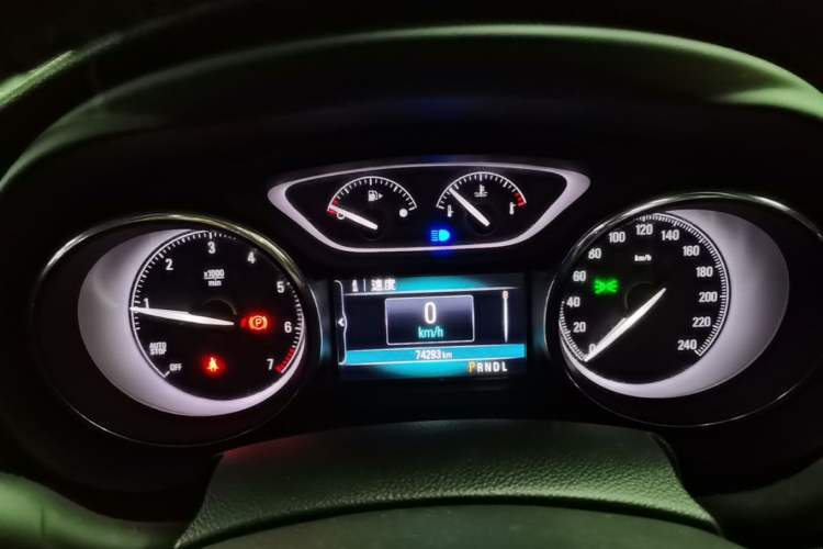 Used Buick Envision 2019 20T Two-Wheel Drive Elite Version China VI Standard Instrument Cluster
