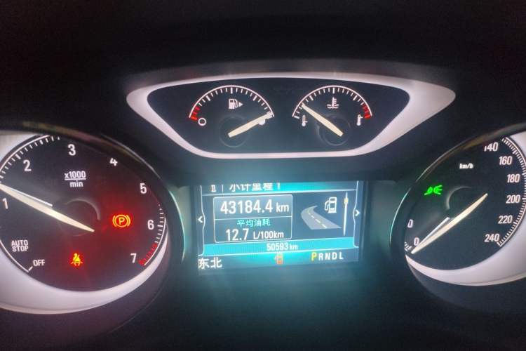 Used Buick Envision 2019 28T Four-Wheel Drive Elite Version China VI Standard Instrument Cluster