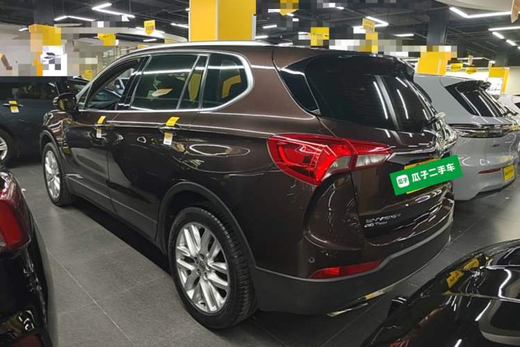 Used Buick Envision 2019 28T Four-Wheel Drive Elite Version China VI Standard Rear Left 45 Deg