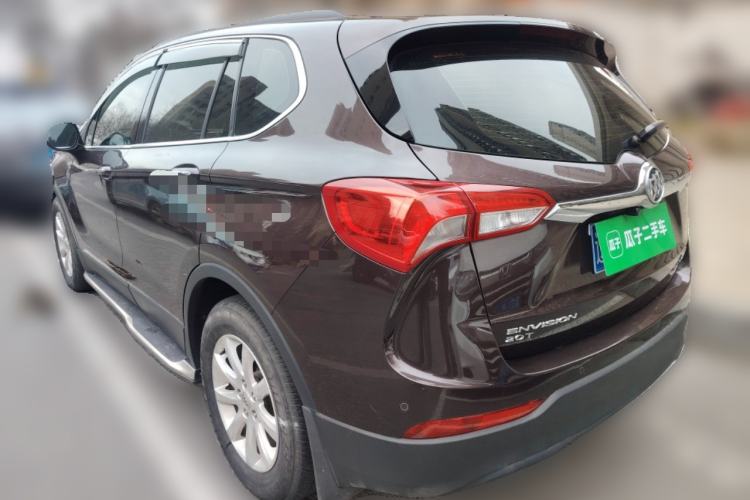 Used Buick Envision 2019 20T Two-Wheel Drive Leading Model China VI Standard Rear Left 45 Deg