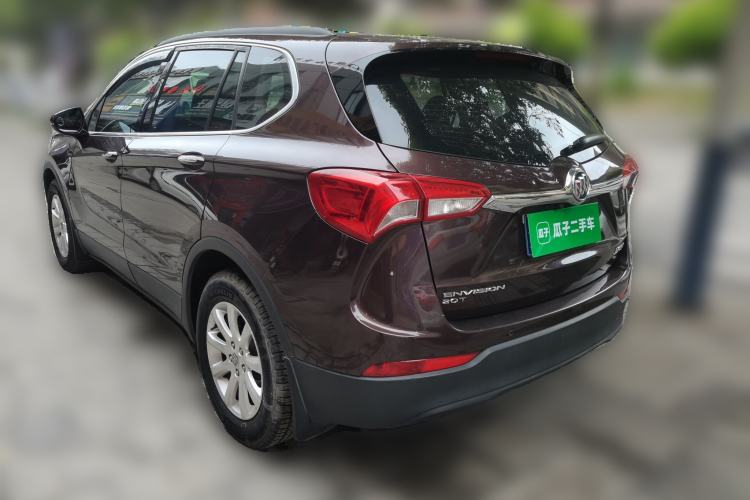 Used Buick Envision 2019 20T Two-Wheel Drive Leading Version China V Standard Rear Left 45 Deg
