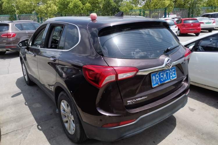 Used Buick Envision 2019 20T Two-Wheel Drive Luxury Version China V Standard Rear Left 45 Deg