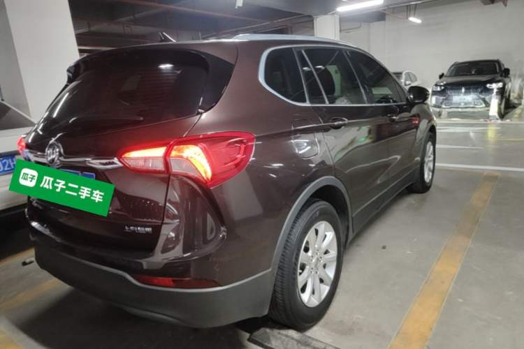 Used Buick Envision 2019 20T Two-Wheel Drive Elite Version China V Standard Rear Right 45 Deg