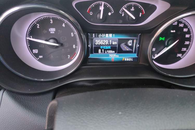 Used Buick Envision 2019 20T Two-Wheel Drive Elite Version China V Standard Odometer Close Up