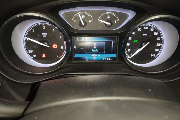 Used Buick Envision 2019 20T Two-Wheel Drive Elite Version China VI Standard Odometer Close Up