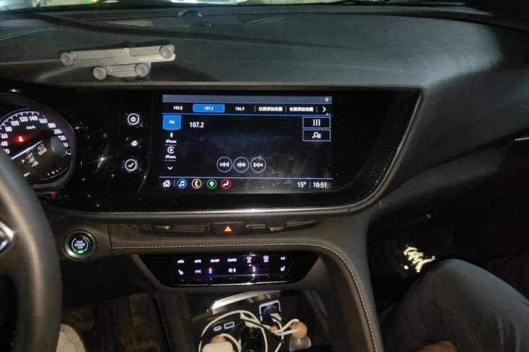 Used Buick Envision 2020 Encore S 652T Two-Wheel Drive Luxury Model Audio And AC Panel