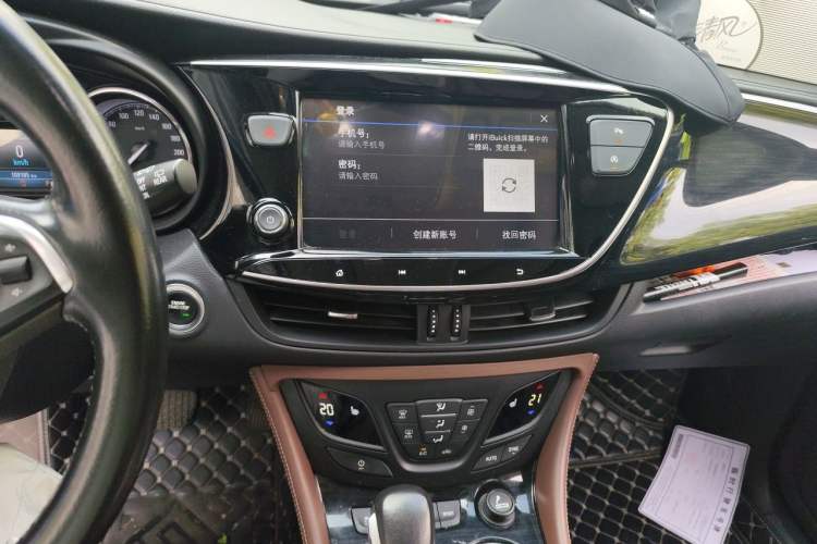Used Buick Envision 2020 28T Four-Wheel Drive Elite Version Audio And AC Panel