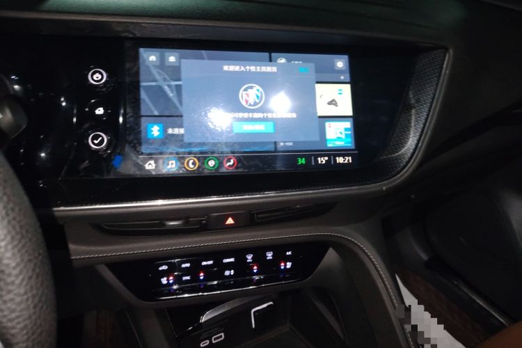 Used Buick Envision 2020 Encore GX S 652T Two-Wheel-Drive Limited-Edition S Sport Version Audio And AC Panel